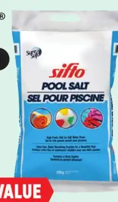 Canadian Tire Sifto Pool Salt offer