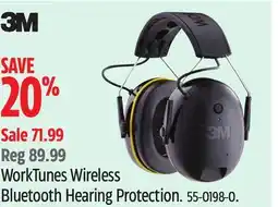 Canadian Tire 3M WorkTunes Wireless Bluetooth Hearing Protection offer