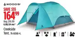 Canadian Tire Woods Creekside Tent offer