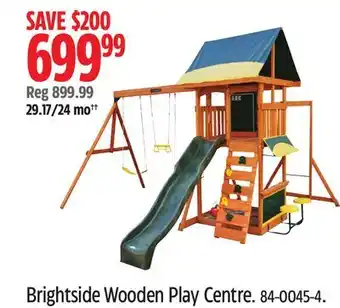 Canadian Tire KidKraft Brightside Wooden Play Centre offer