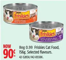 Canadian Tire Purina Friskies Cat Food, 156g offer