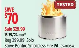 Canadian Tire Solo Stove Bonfire Smokeless Fire Pit offer