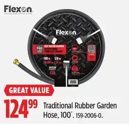 Canadian Tire FLEXON Traditional Rubber Garden Hose, 100´ offer