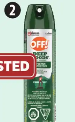Canadian Tire OFF! Insect Repellent Spray offer