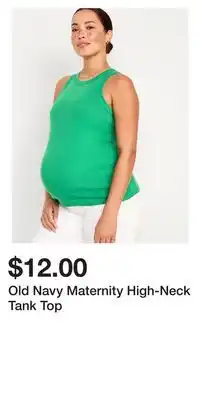 Old Navy Old Navy Maternity High-Neck Tank Top offer