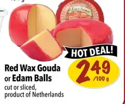 Farm Boy Red Wax Gouda or Edam Balls offer