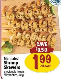 Farm Boy Marinated Shrimp Skewers offer