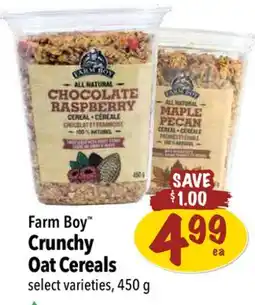 Farm Boy Farm Boy Crunchy Oat Cereals offer
