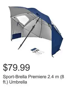 Costco Sport-Brella Premiere 2.4 m (8 ft.) Umbrella offer