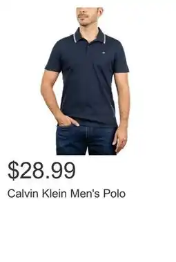 Costco Calvin Klein Men's Polo offer