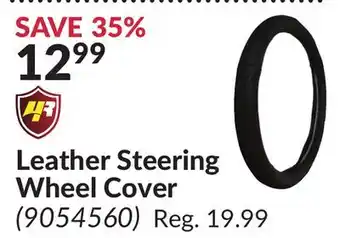 Princess Auto Leather Steering Wheel Cover offer