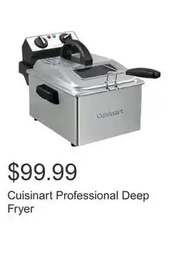 Costco Cuisinart Professional Deep Fryer offer