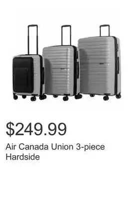 Costco Air Canada Union 3-piece Hardside offer