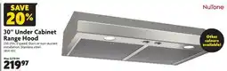 Home Hardware 30 Under Cabinet Range Hood offer