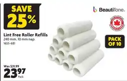 Home Hardware Lint Free Roller Refills offer