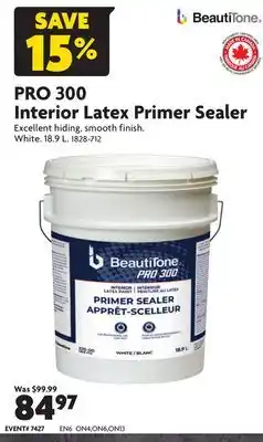 Home Hardware PRO 300 Interior Latex Primer Sealer offer