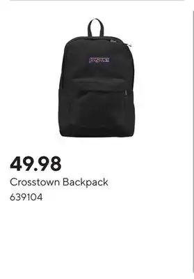 Staples Crosstown Backpack offer