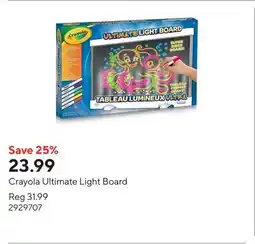 Staples Crayola Ultimate Light Board offer
