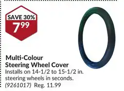 Princess Auto Multi-Colour Steering Wheel Cover offer