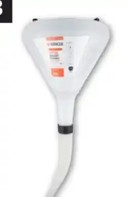 Princess Auto GROZ 3 Litre with Flexible Spout Smart Funnels offer