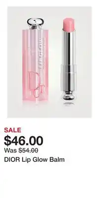 Holt Renfrew DIOR Lip Glow Balm offer