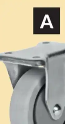 Princess Auto 4 in. Thermoplastic Rubber Casters offer