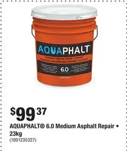 Home Depot AQUAPHALT 6.0 Medium Asphalt Repair • 23kg offer