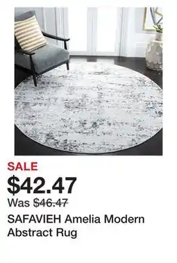 Bed Bath & Beyond SAFAVIEH Amelia Modern Abstract Rug offer