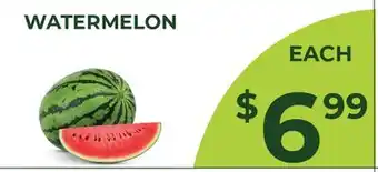 Food World Supermarket WATERMELON offer