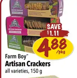 Farm Boy Farm Boy Artisan Crackers offer