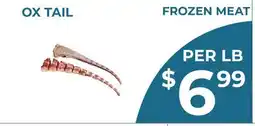Food World Supermarket OX TAIL FROZEN MEAT offer