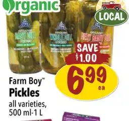 Farm Boy Farm Boy Pickles offer