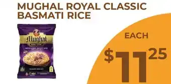 Food World Supermarket MUGHAL ROYAL CLASSIC BASMATI RICE offer