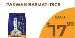 Food World Supermarket PAKWAN BASMATI RICE offer