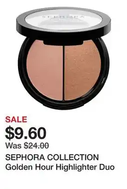 Sephora SEPHORA COLLECTION Golden Hour Highlighter Duo offer