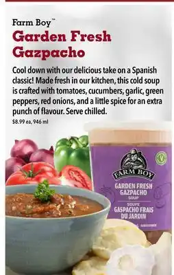 Farm Boy Farm Boy Garden Fresh Gazpacho offer