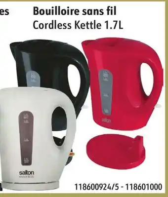 Sushi Shop salton Cordless Kettle offer