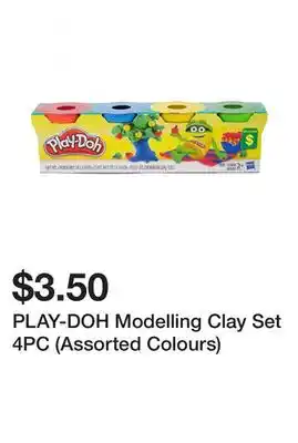 Dollarama PLAY-DOH Modelling Clay Set 4PC (Assorted Colours) offer