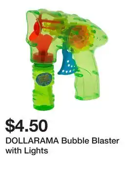 Dollarama DOLLARAMA Bubble Blaster with Lights offer