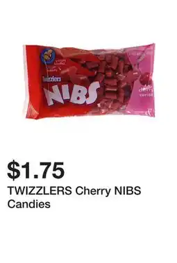 Dollarama TWIZZLERS Cherry NIBS Candies offer