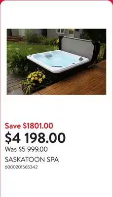 Walmart SASKATOON SPA offer