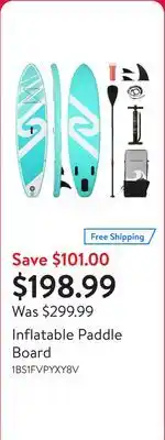 Walmart Inflatable Paddle Board offer