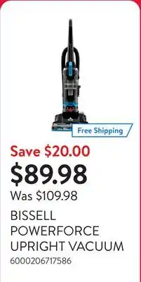 Walmart BISSELL POWERFORCE UPRIGHT VACUUM offer