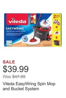 Costco Vileda EasyWring Spin Mop and Bucket System offer