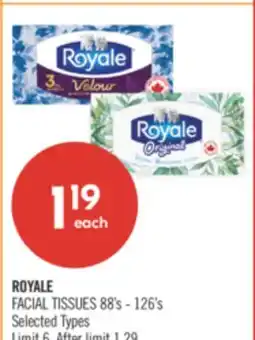 Shoppers Drug Mart ROYALE FACIAL TISSUES offer