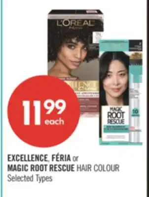 Shoppers Drug Mart EXCELLENCE, or MAGIC ROOT RESCUE HAIR COLOUR offer