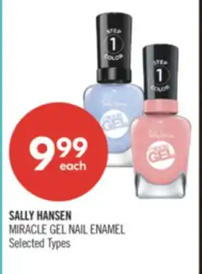 Shoppers Drug Mart SALLY HANSEN MIRACLE GEL NAIL ENAMEL offer