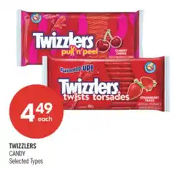 Shoppers Drug Mart TWIZZLERS CANDY offer