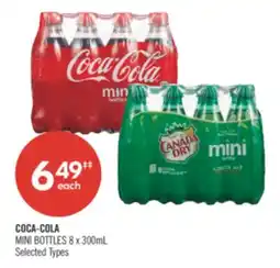 Shoppers Drug Mart COCA-COLA MINI BOTTLES offer