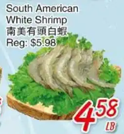 Foody Mart South American White Shrimp offer